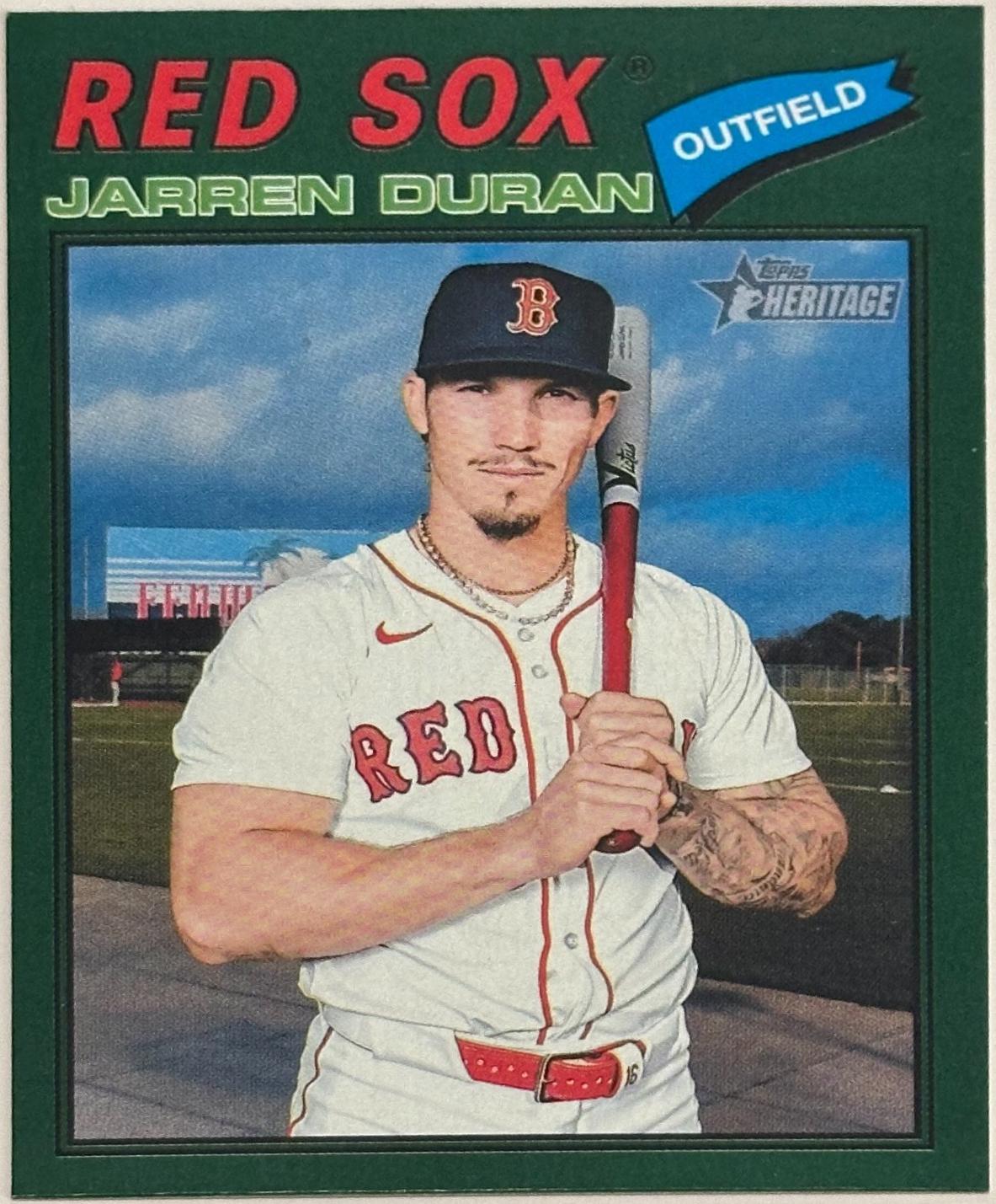 Jarren Duran [Dark Green Bordered] #15