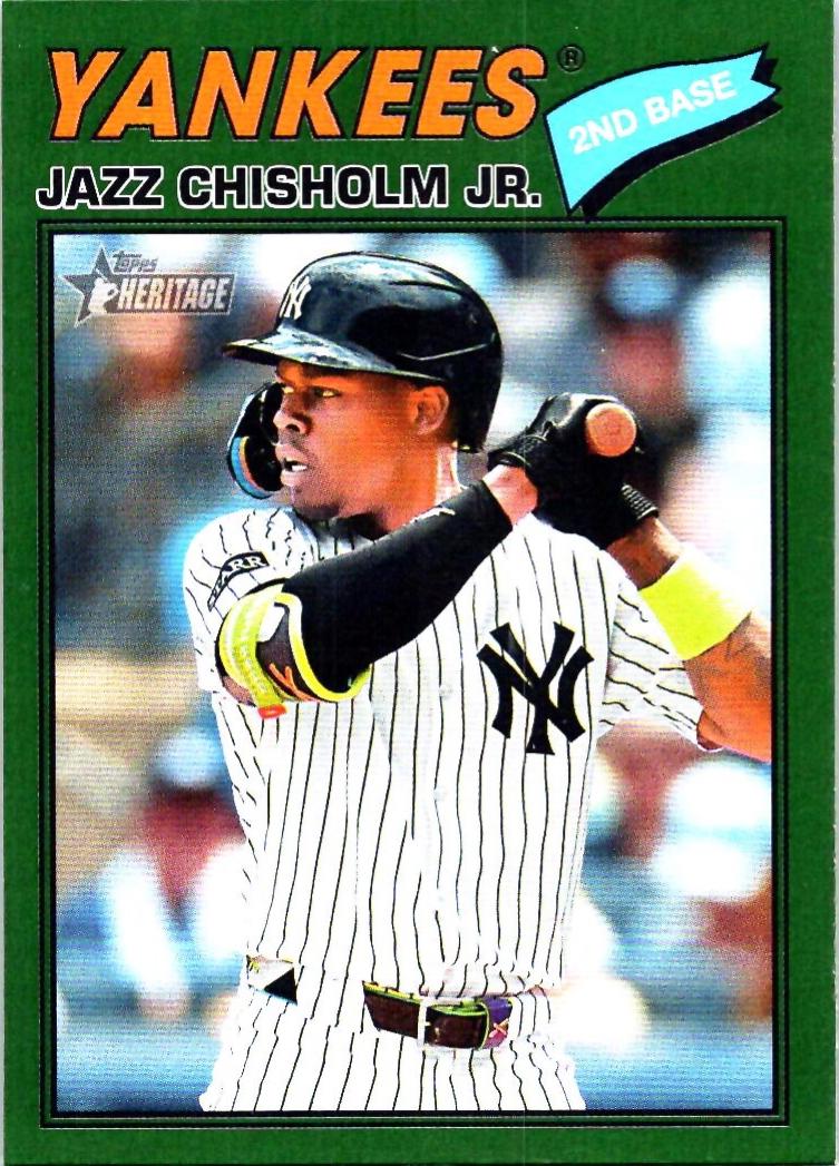 Jazz Chisholm Jr. [Dark Green Bordered] #196