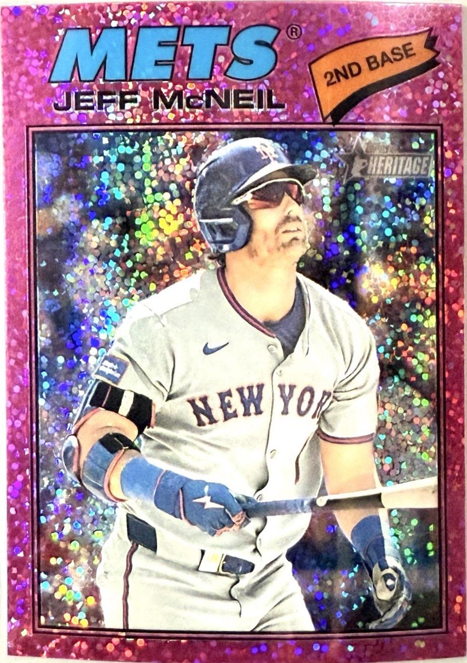 Jeff McNeil [Pink Sparkle Chrome] #54