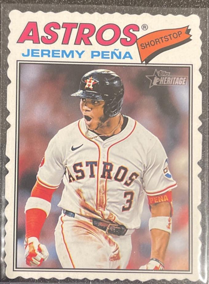 Jeremy Pena [Deckle Edge] #283