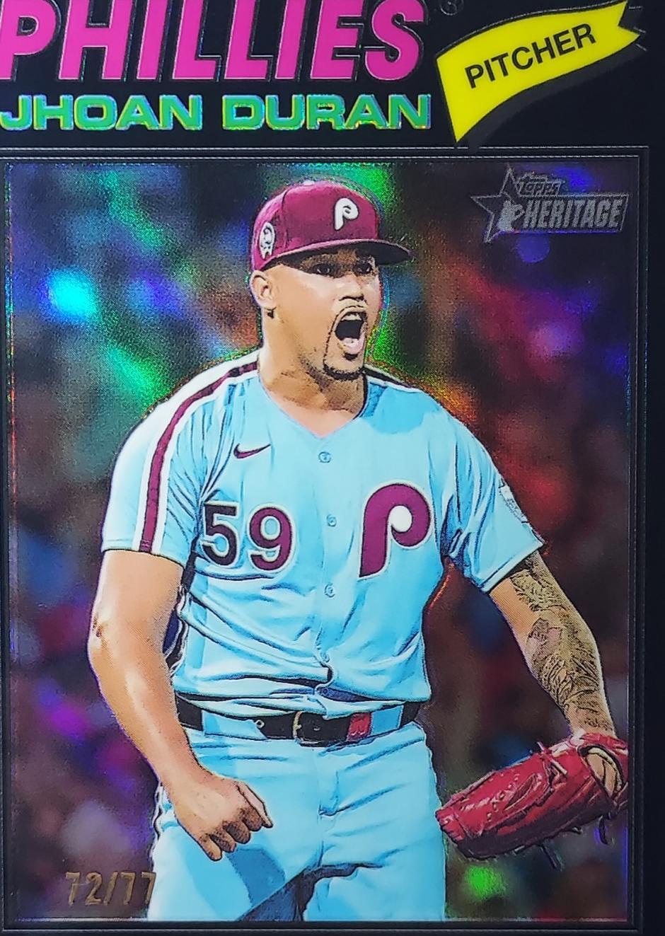 Jhoan Duran [Black Bordered Chrome] #14