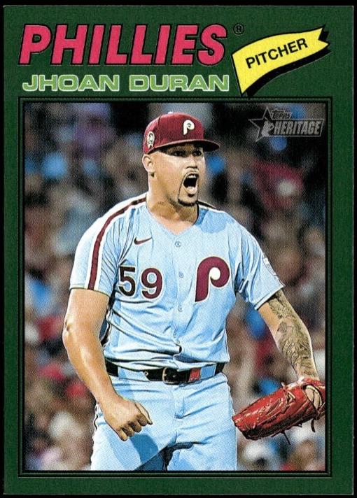 Jhoan Duran [Dark Green Bordered] #14