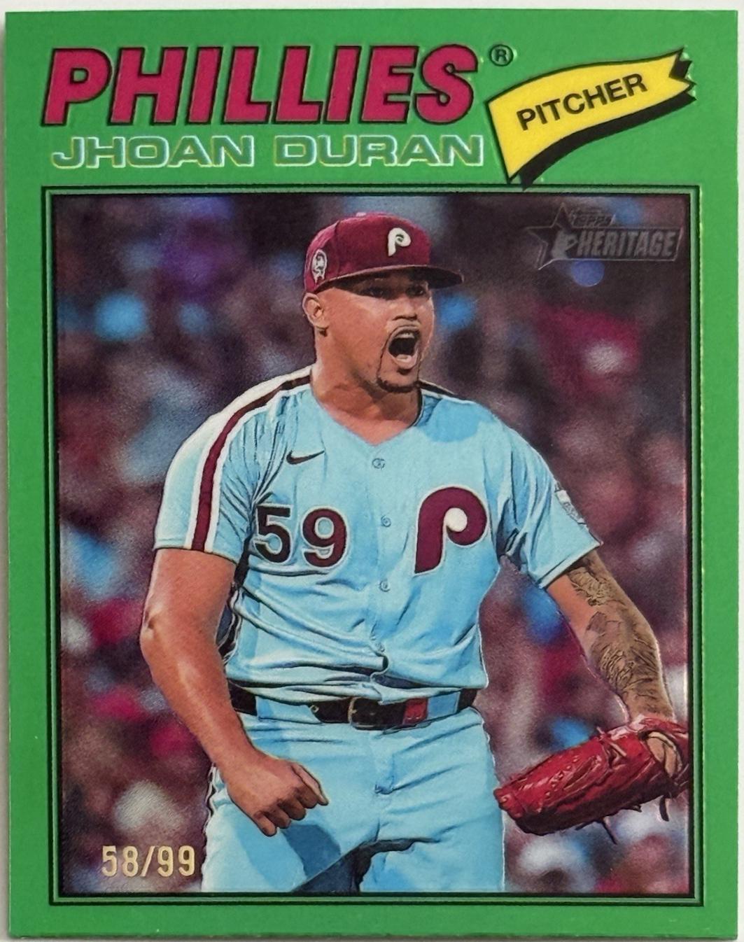 Jhoan Duran [Green Bordered Chrome] #14