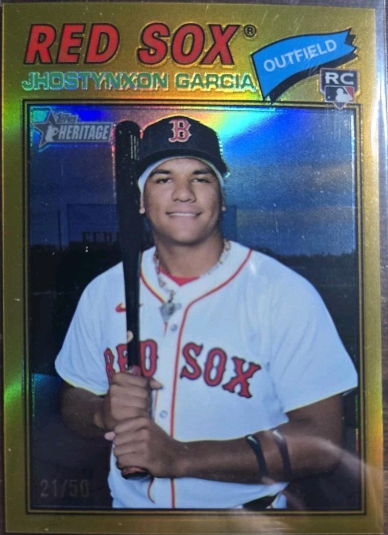 Jhostynxon Garcia [Gold Bordered Chrome] #112