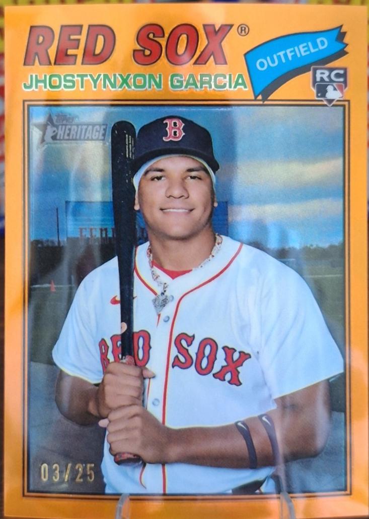 Jhostynxon Garcia [Orange Bordered Chrome] #112