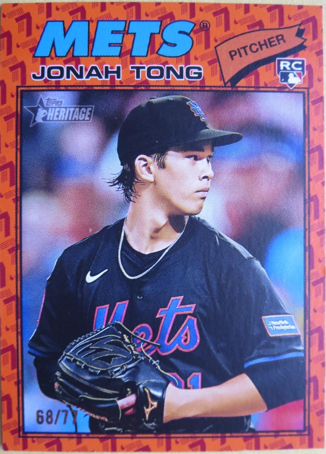 Jonah Tong [Color Of The Year Orange] #137