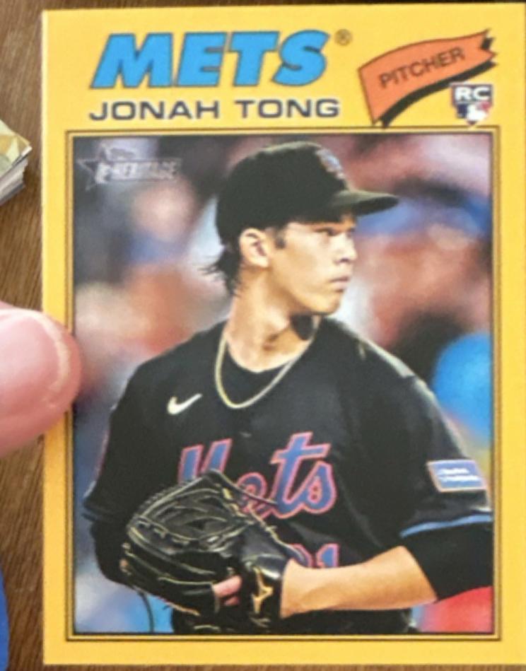 Jonah Tong [Orange Bordered Chrome] #137