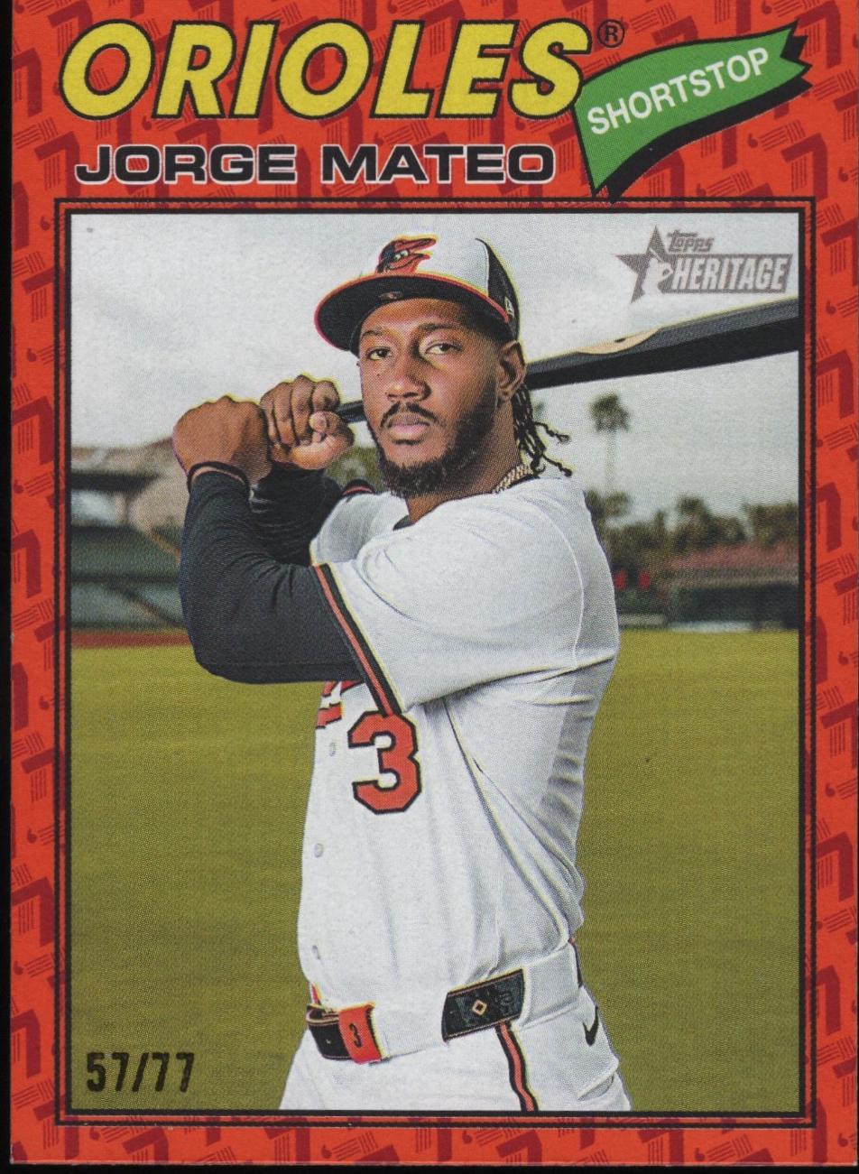 Jorge Mateo [Color Of The Year Orange] #267