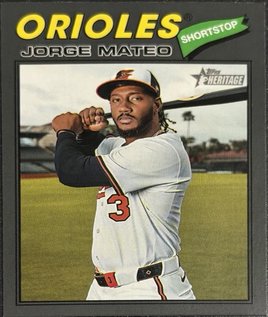 Jorge Mateo [Dark Gray Bordered] #267