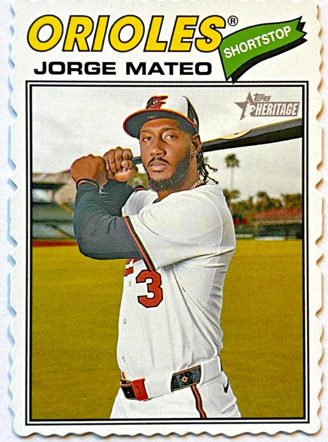 Jorge Mateo [Deckle Edge] #267