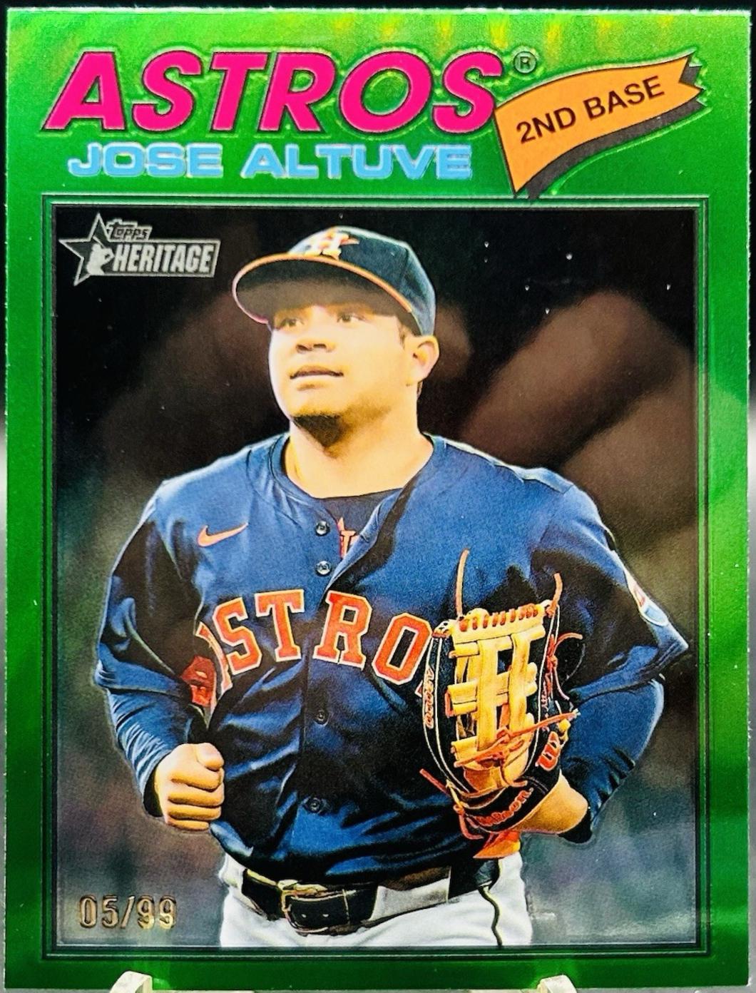Jose Altuve [Green Bordered Chrome] #11