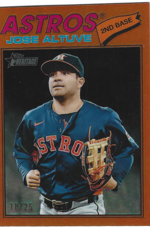 Jose Altuve [Orange Bordered Chrome] #11
