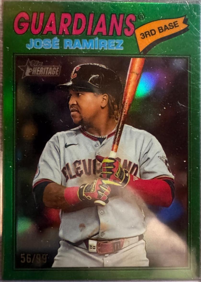 Jose Ramirez [Green Bordered Chrome] #52