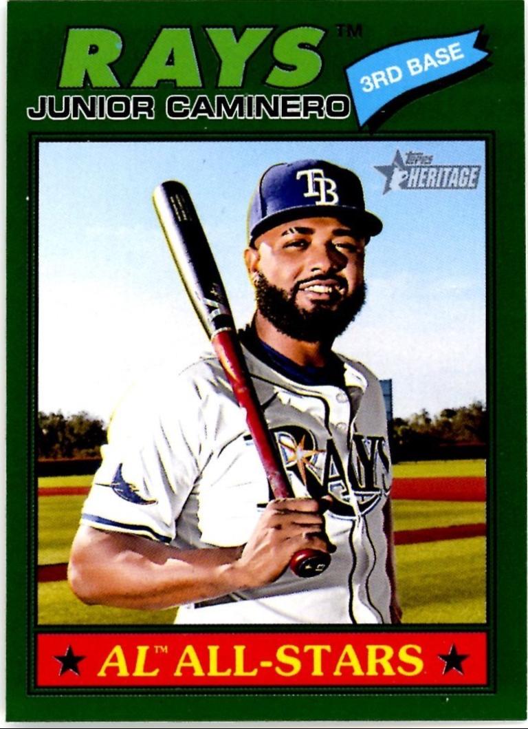 Junior Caminero [Dark Green Bordered] #380