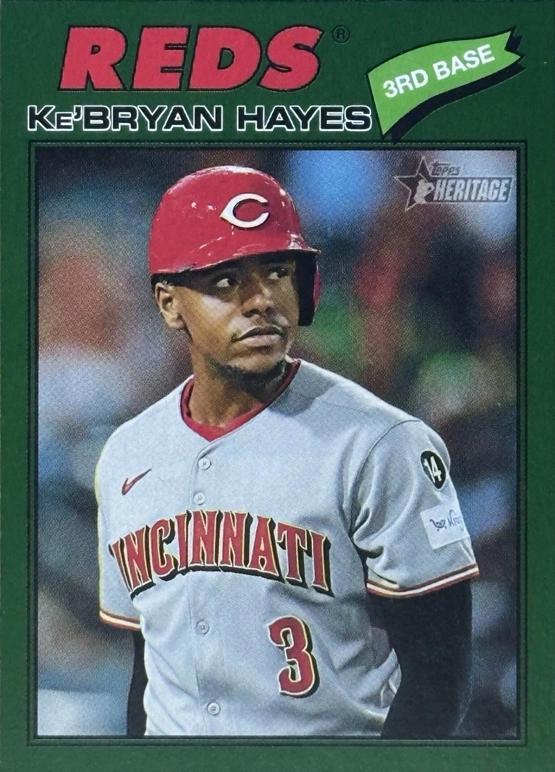 Ke'Bryan Hayes [Dark Green Bordered] #151