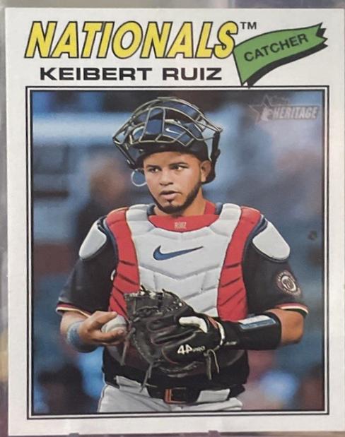 Keibert Ruiz [Deckle Edge] #201