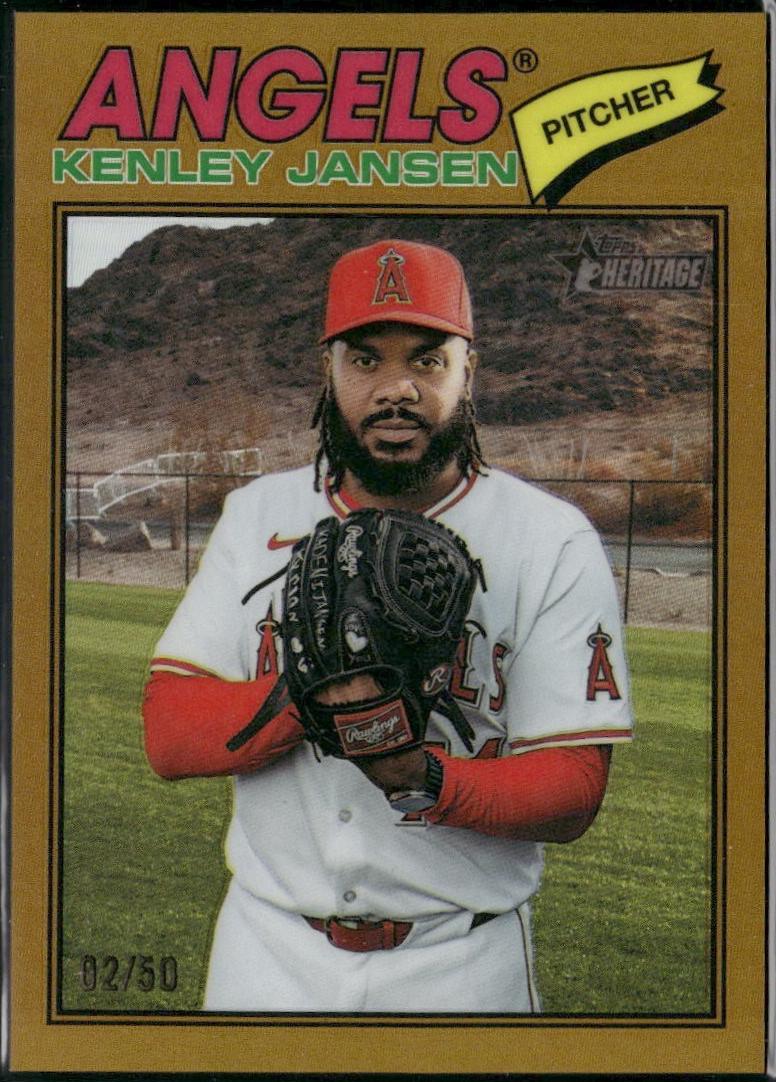 Kenley Jansen [Gold Bordered Chrome] #229