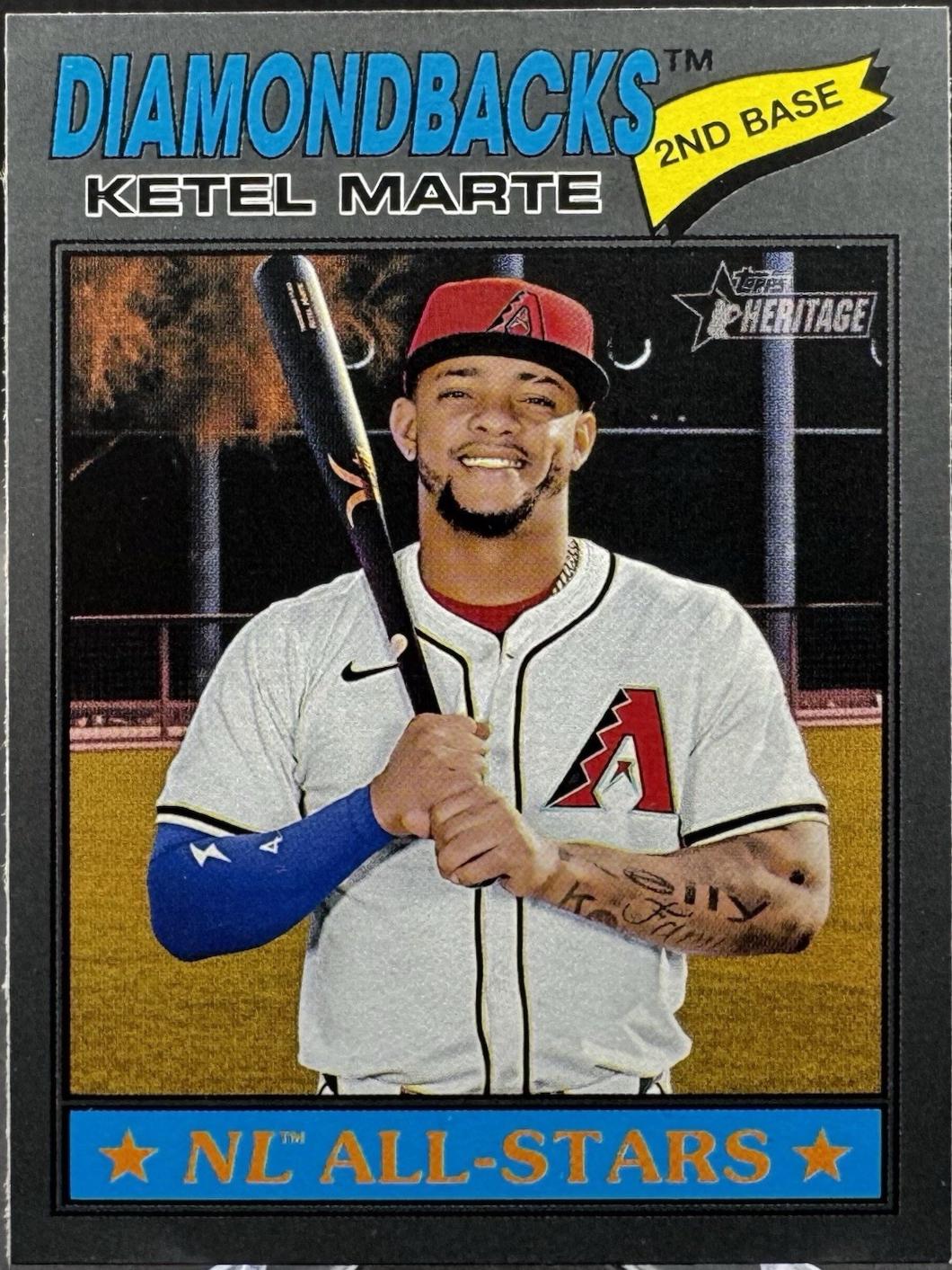 Ketel Marte [Dark Gray Bordered] #220