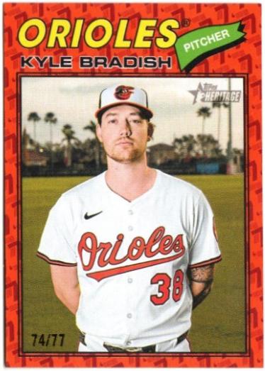 Kyle Bradish [Color Of The Year Orange] #16