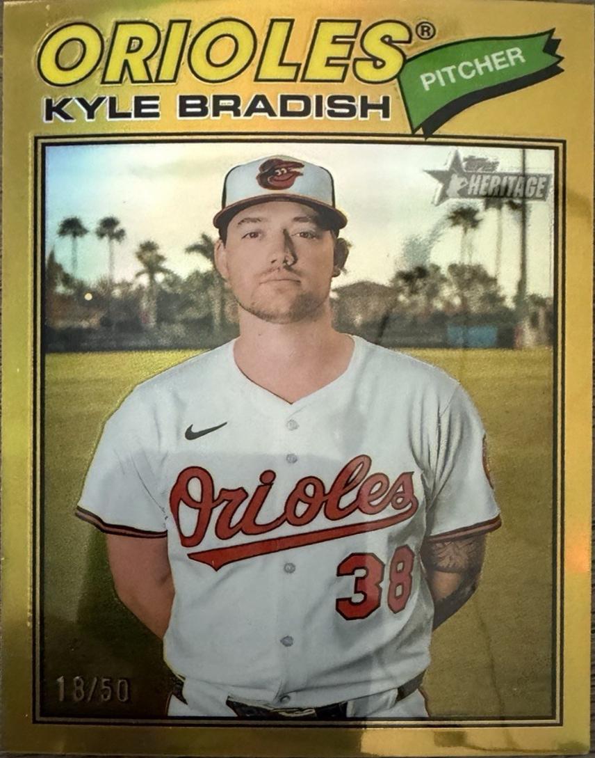 Kyle Bradish [Gold Bordered Chrome] #16