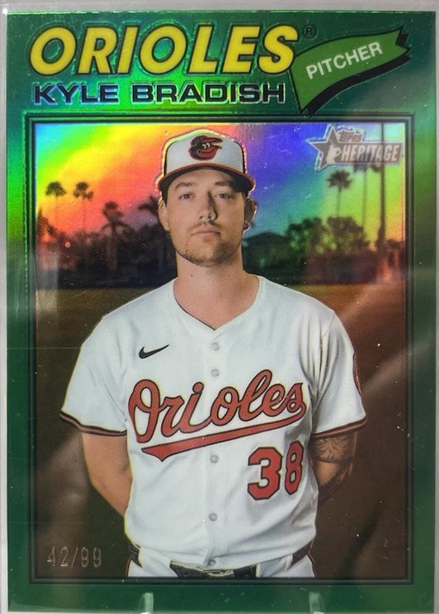 Kyle Bradish [Green Bordered Chrome] #16
