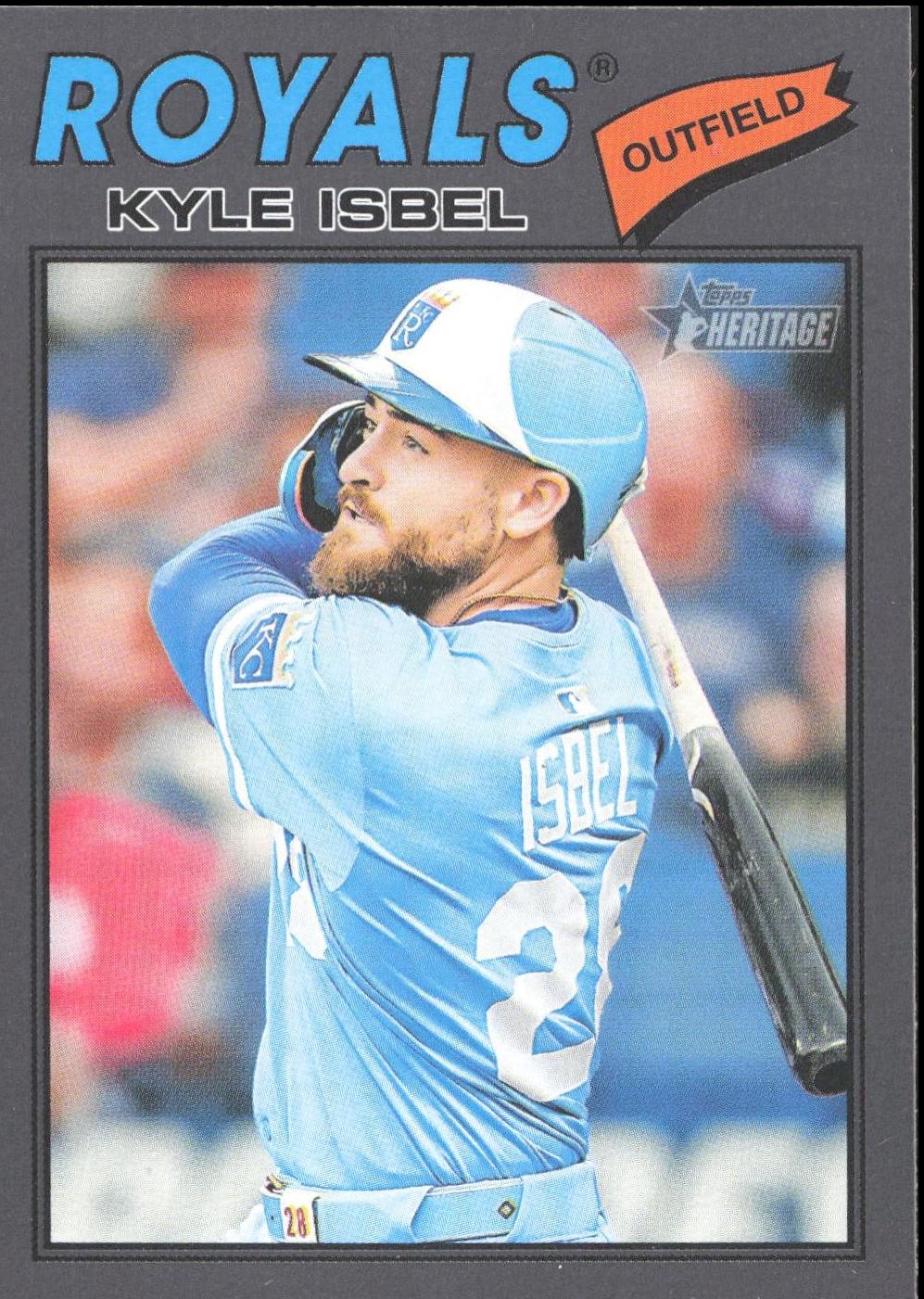 Kyle Isbel [Dark Gray Bordered] #365