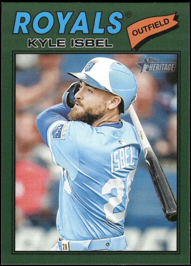 Kyle Isbel [Dark Green Bordered] #365