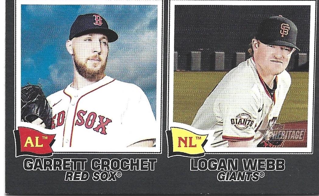 Logan Webb / Garrett Crochet [Dark Gray Bordered] #6