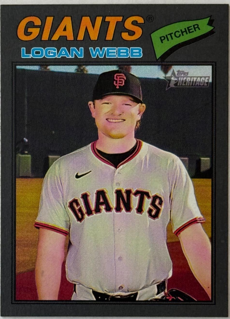 Logan Webb [Dark Gray Bordered] #82