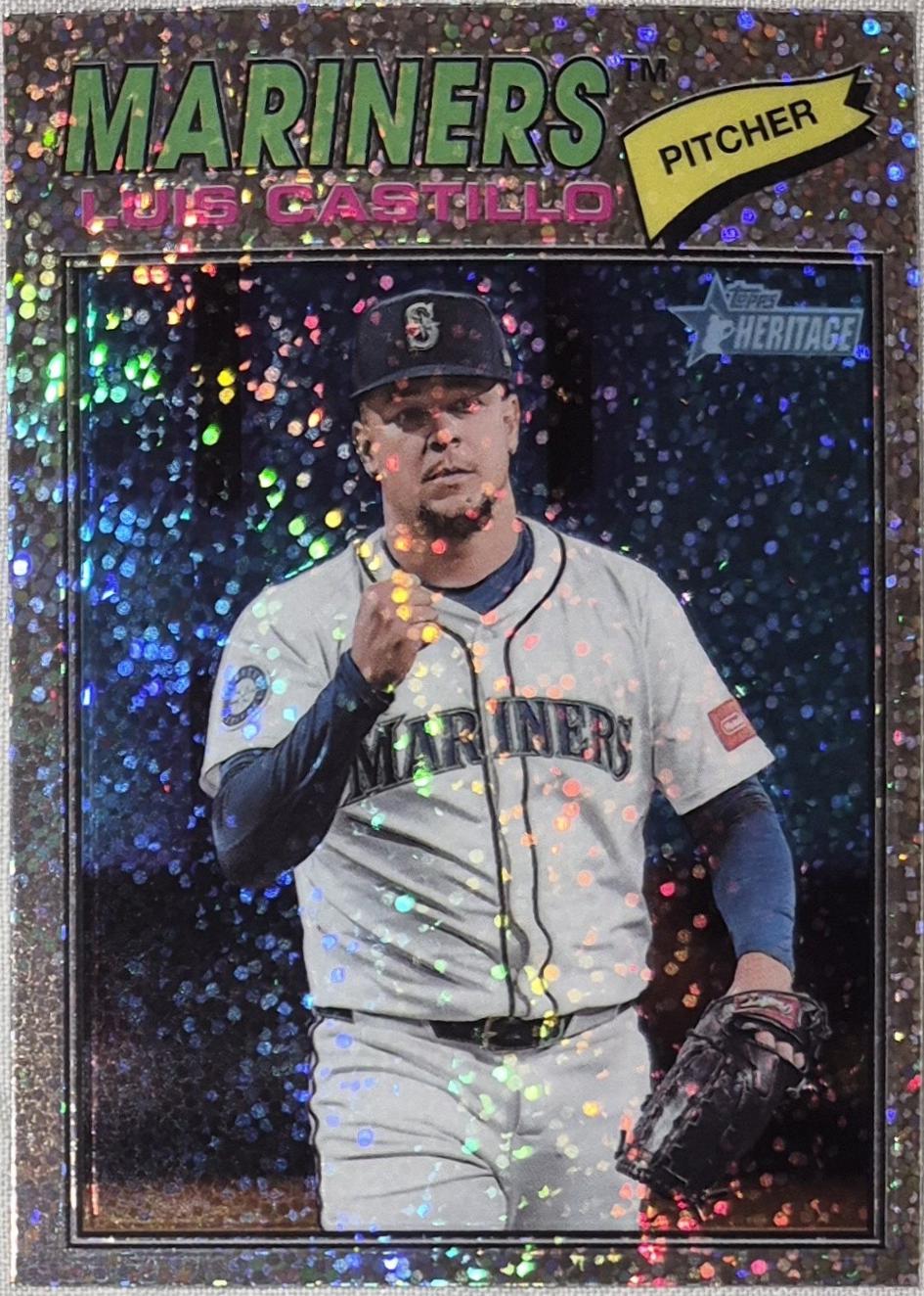 Luis Castillo [Silver Sparkle Chrome] #24