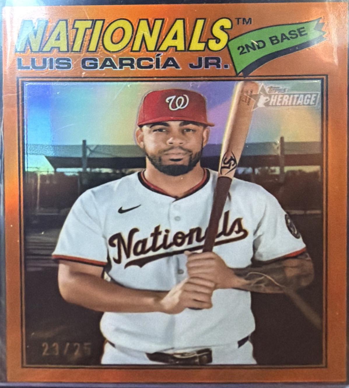 Luis Garcia Jr. [Orange Bordered Chrome] #43