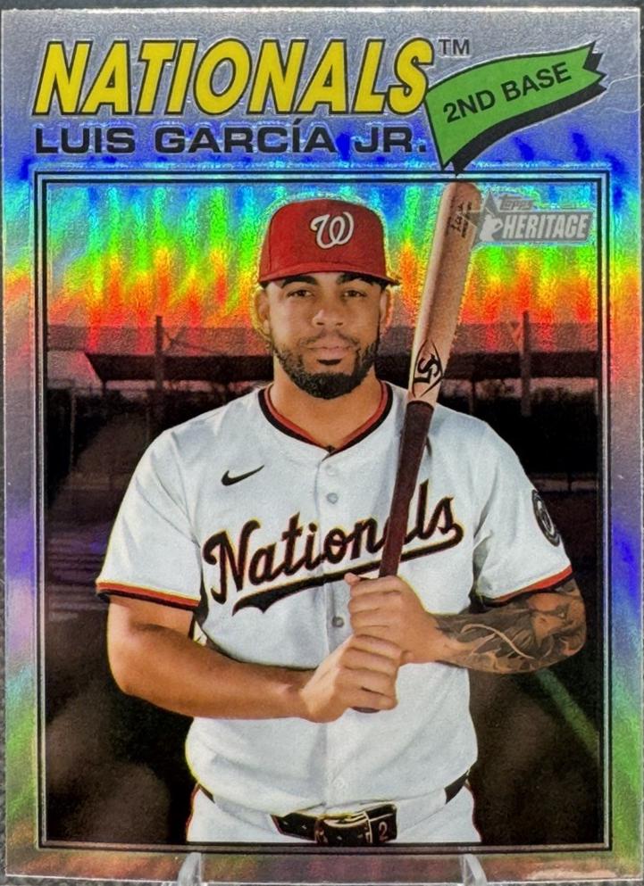 Luis Garcia Jr. [Refractor Chrome] #43