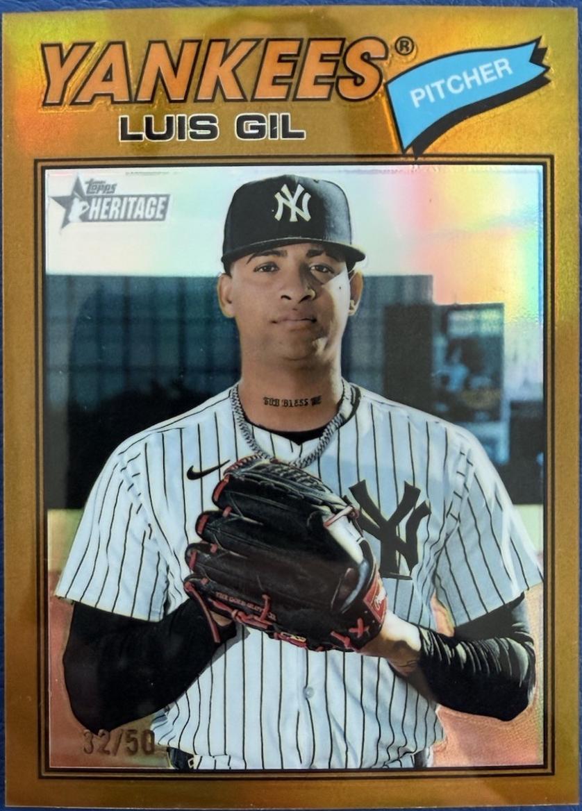 Luis Gil [Gold Bordered Chrome] #123