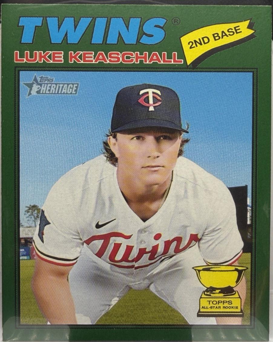 Luke Keaschall [Green Bordered Chrome] #116