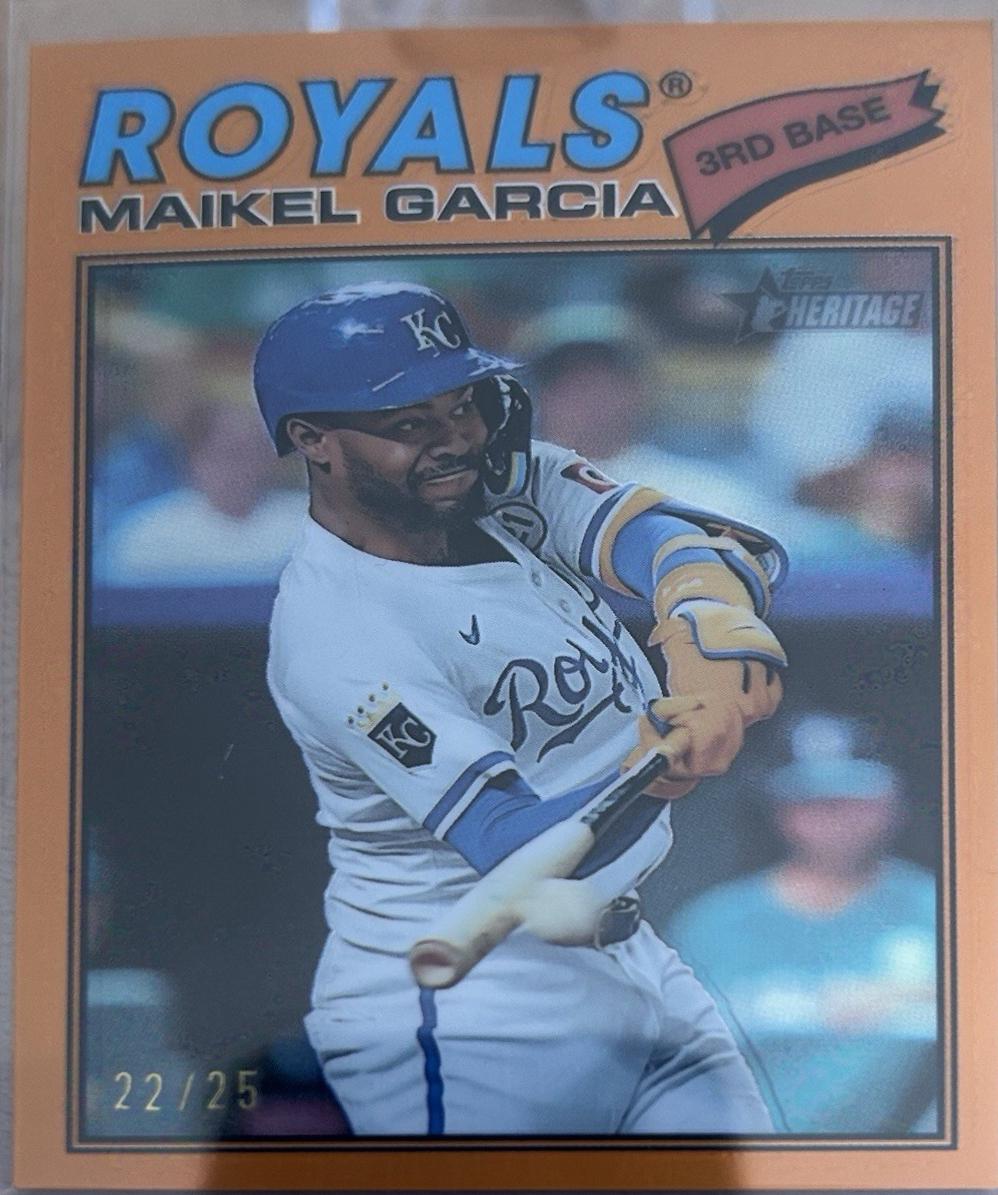 Maikel Garcia [Orange Bordered Chrome] #84