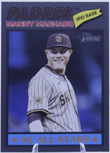 Manny Machado [Dark Gray Bordered] #143