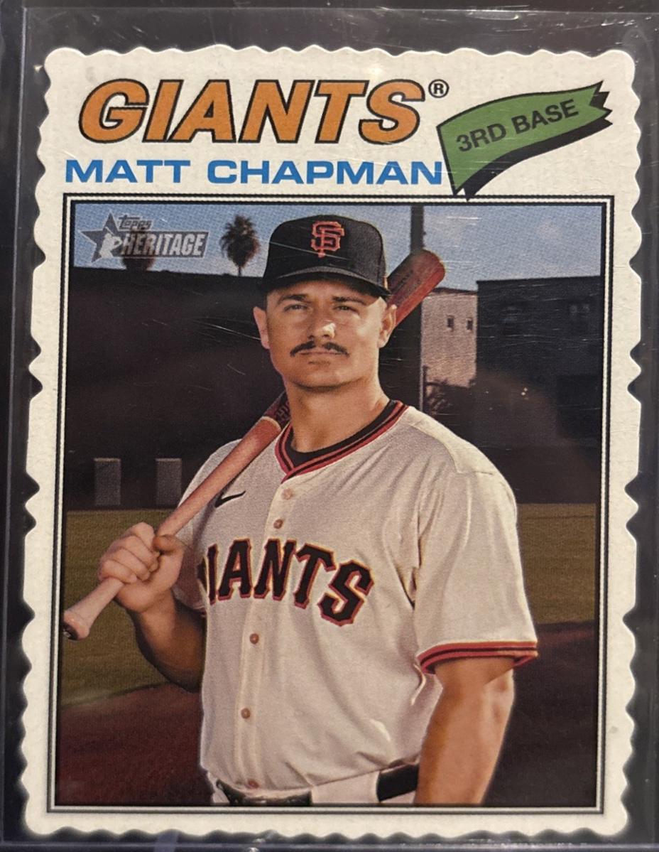 Matt Chapman [Deckle Edge] #114