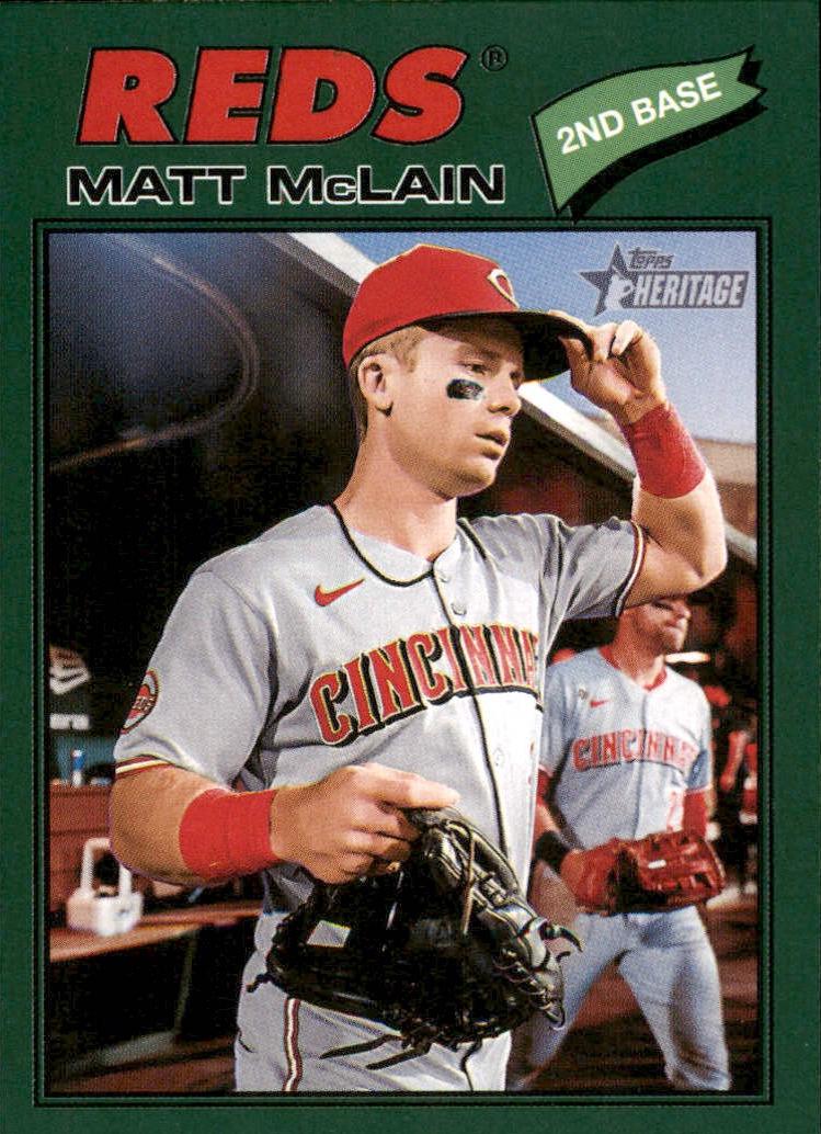 Matt McLain [Dark Green Bordered] #252