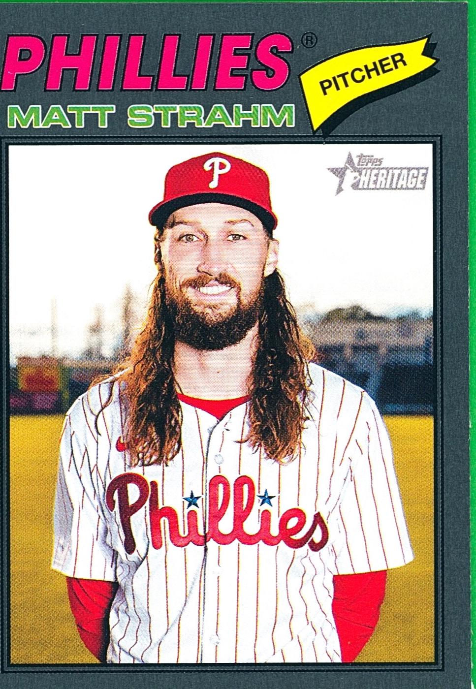 Matt Strahm [Dark Gray Bordered] #193
