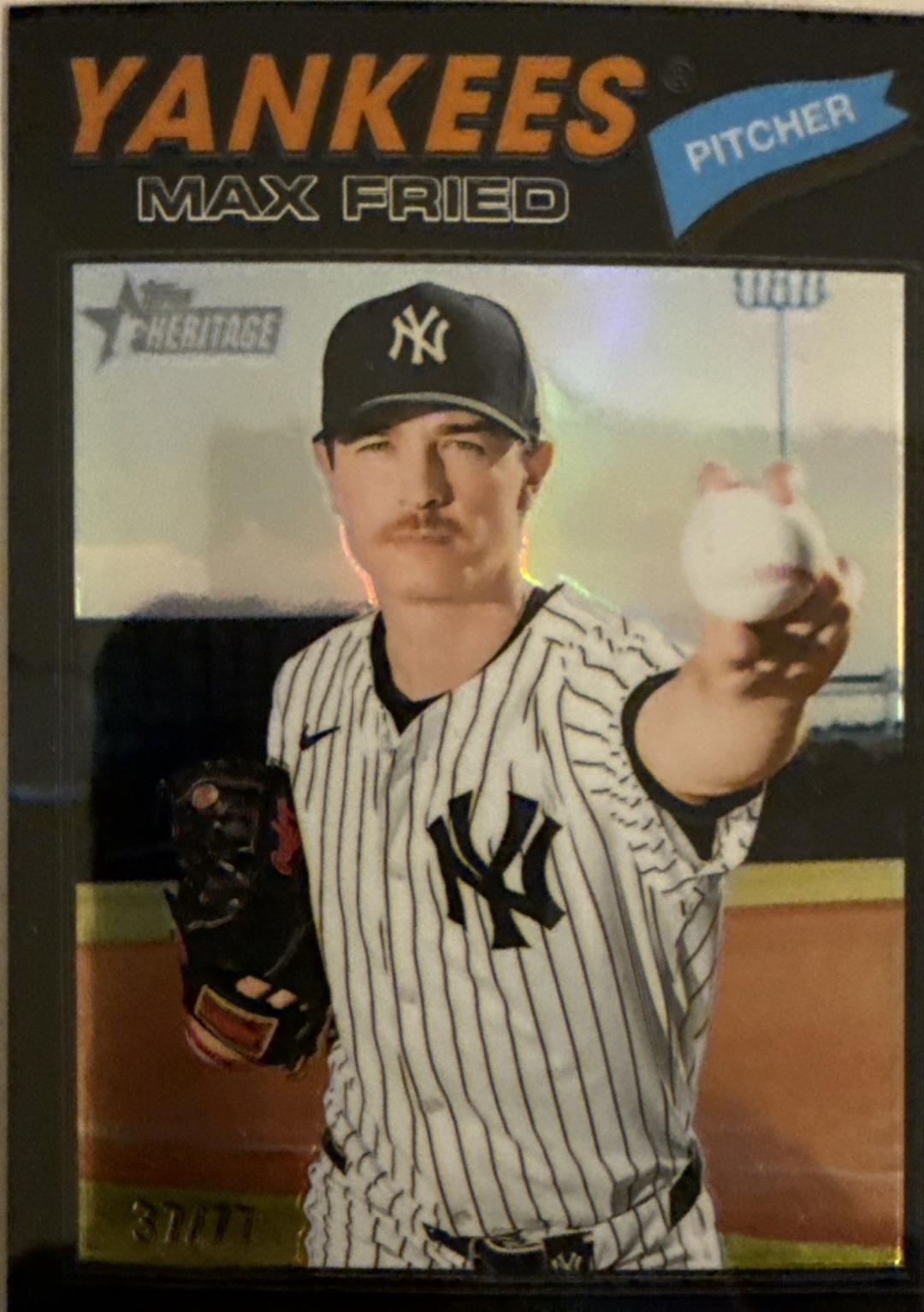 Max Fried [Black Bordered Chrome] #130