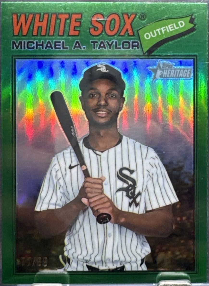 Michael A. Taylor [Green Bordered Chrome] #45