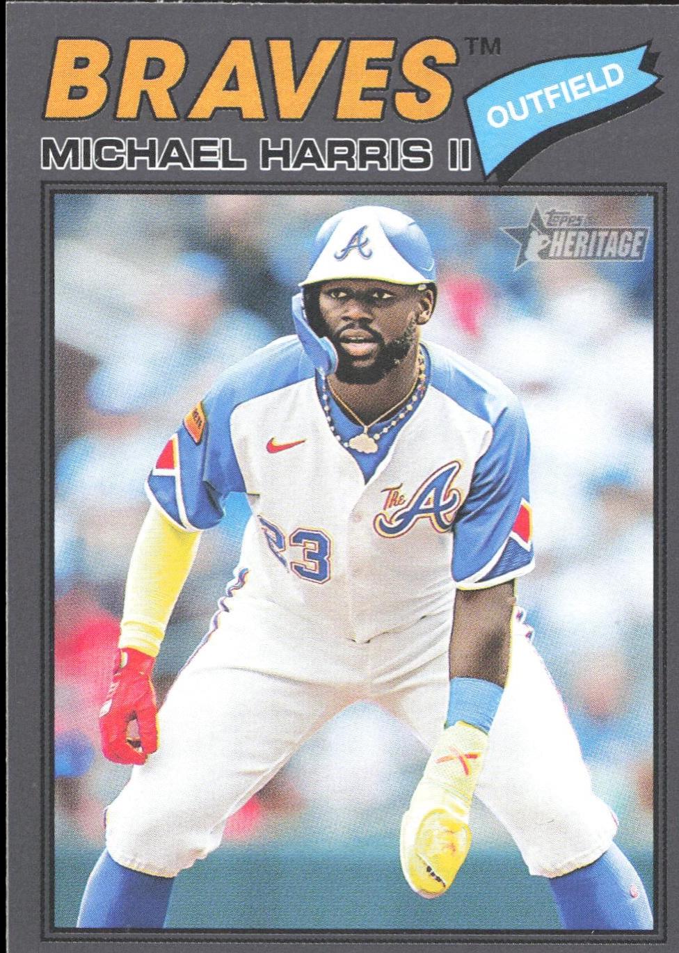 Michael Harris II [Dark Gray Bordered] #342