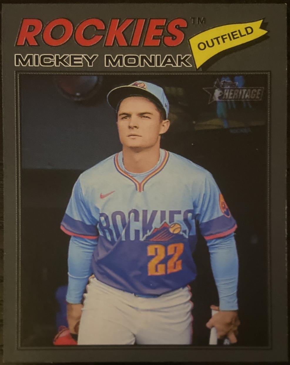 Mickey Moniak [Dark Gray Bordered] #400