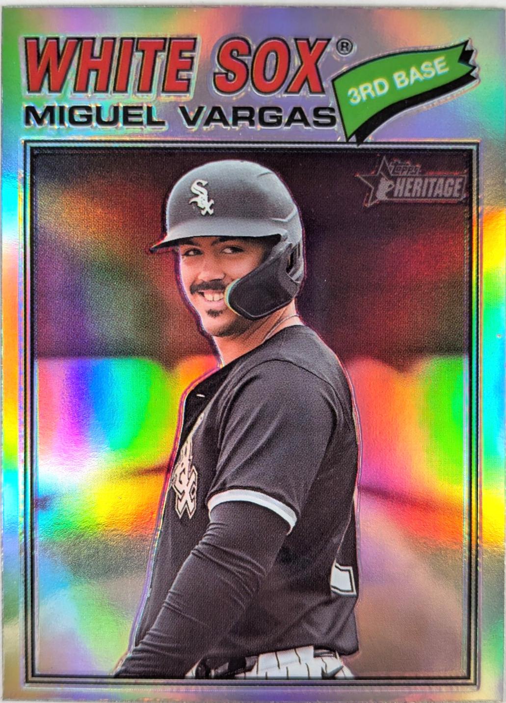 Miguel Vargas [Refractor Chrome] #61
