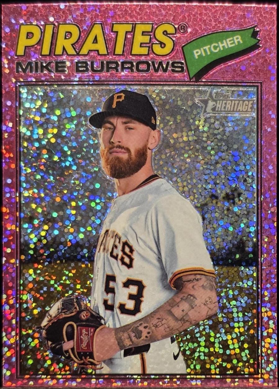 Mike Burrows [Pink Sparkle Chrome] #96
