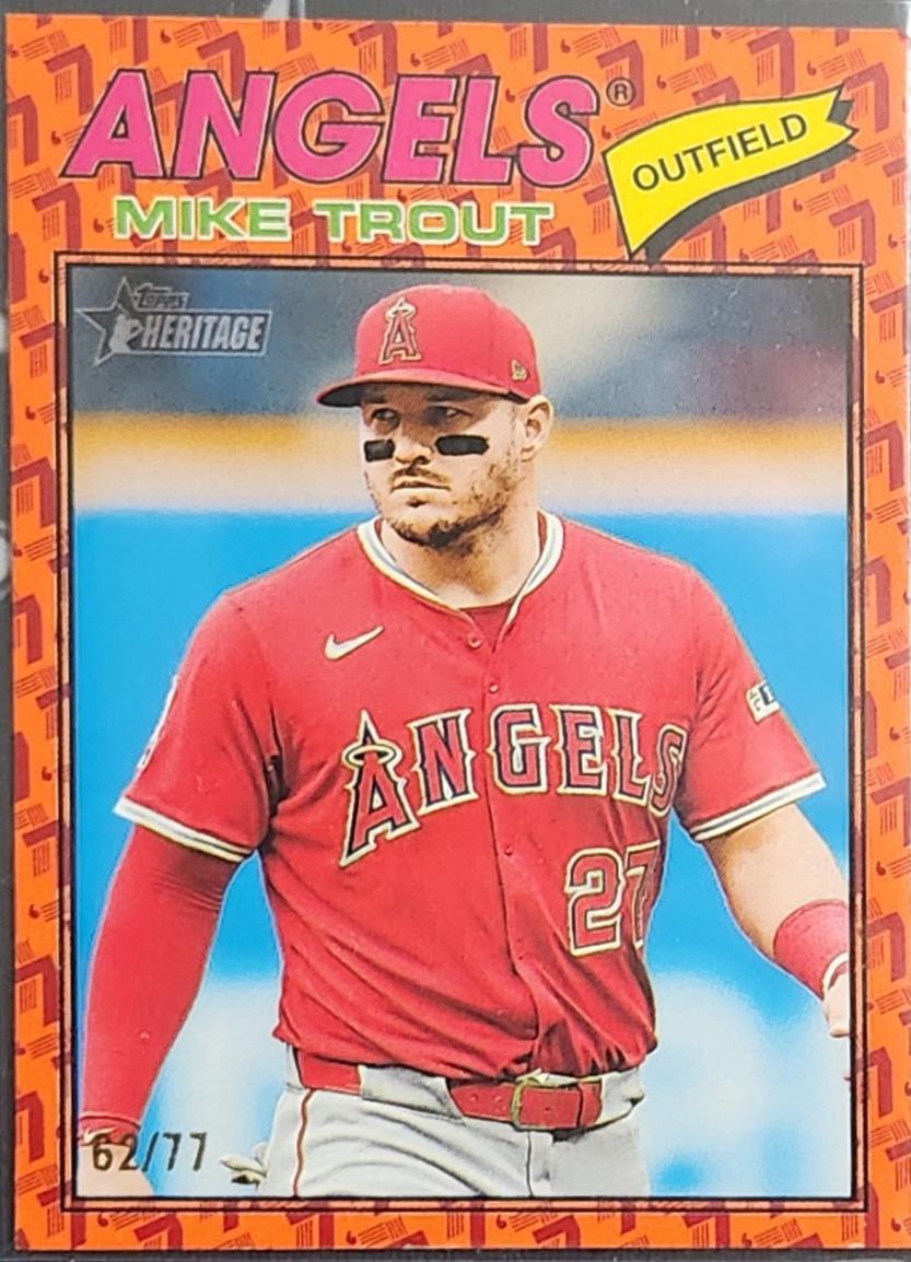 Mike Trout [Color Of The Year Orange] #163