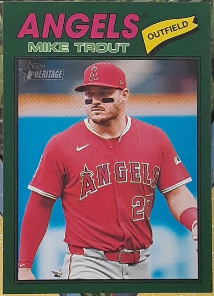 Mike Trout [Dark Green Bordered] #163