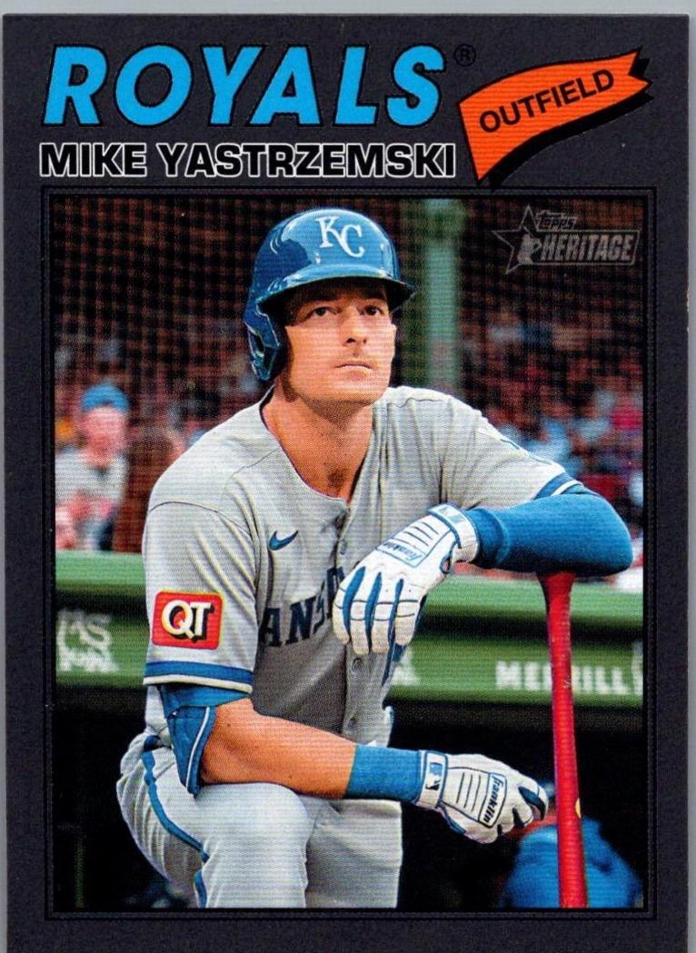 Mike Yastrzemski [Dark Gray Bordered] #63