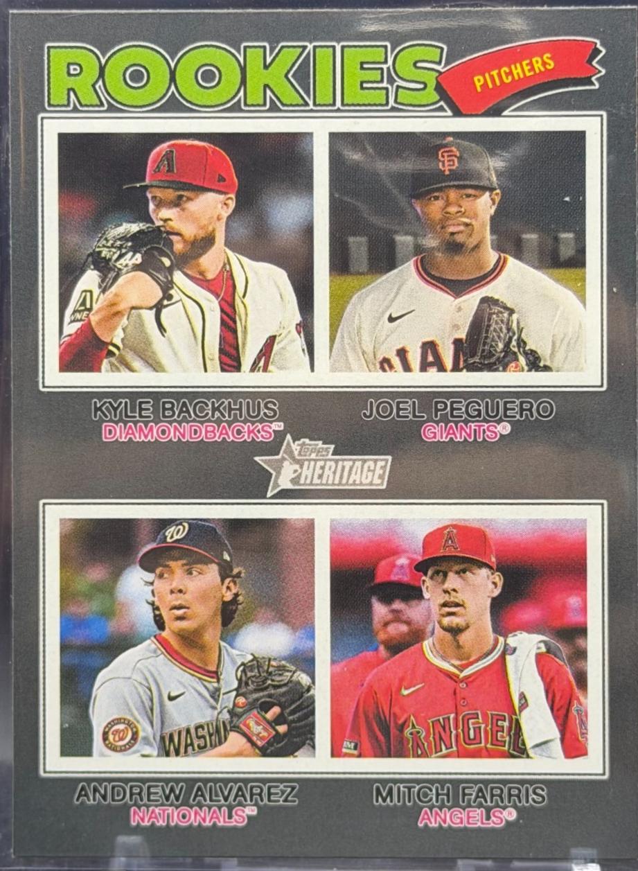 Mitch Farris / Andrew Alvarez / Joel Peguero / Kyle Backhus [Dark Gray Bordered] #393