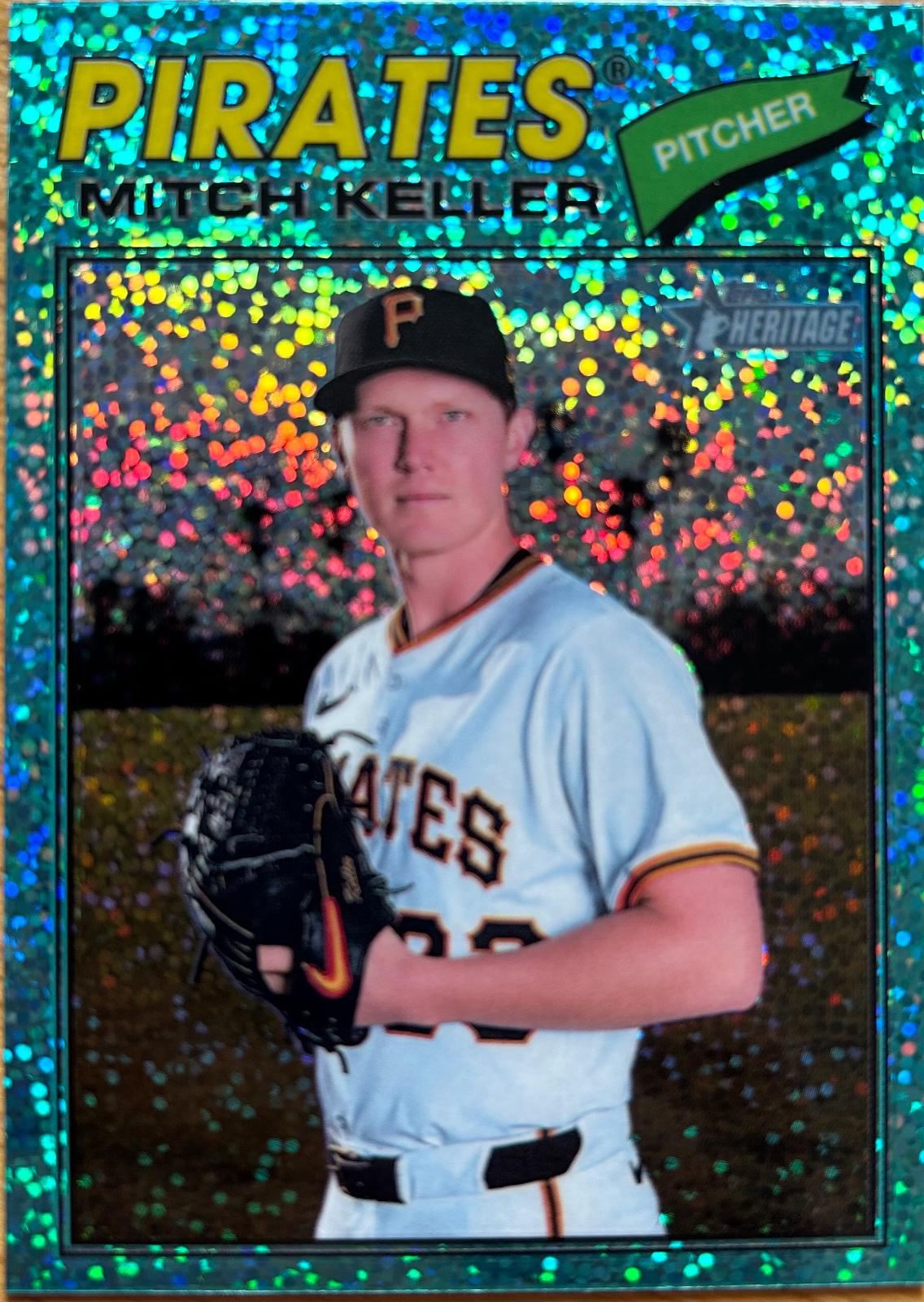 Mitch Keller [Light Blue Sparkle Chrome] #64